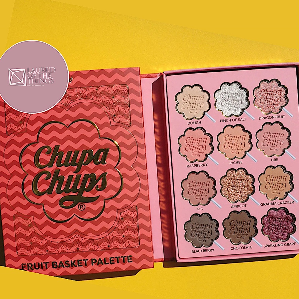 NEW Rude Chupa Chups Fruit Basket Palette